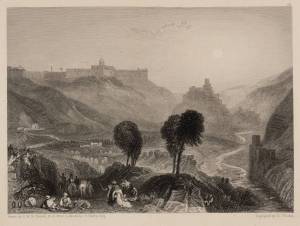 Mount Moriah, engraved by E. Finden published 1835-6 Joseph Mallord William Turner 1775-1851 Purchased 1992 http://www.tate.org.uk/art/work/T06653